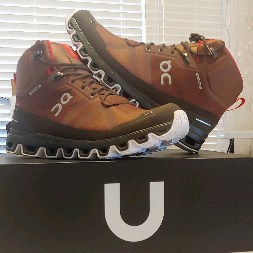 ON Cloudrock Waterproof Swiss Hiking Boots